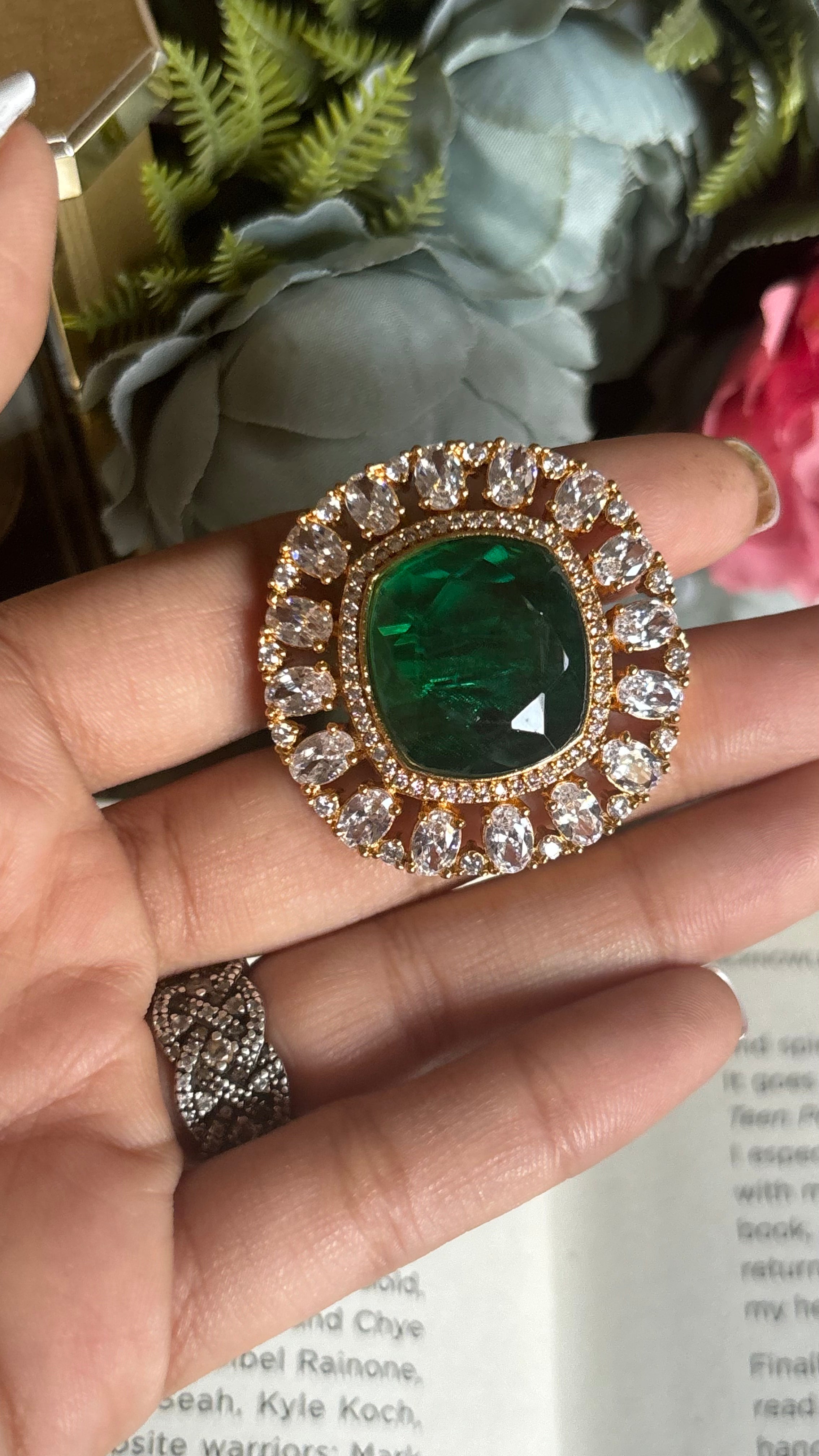 Emerald ring