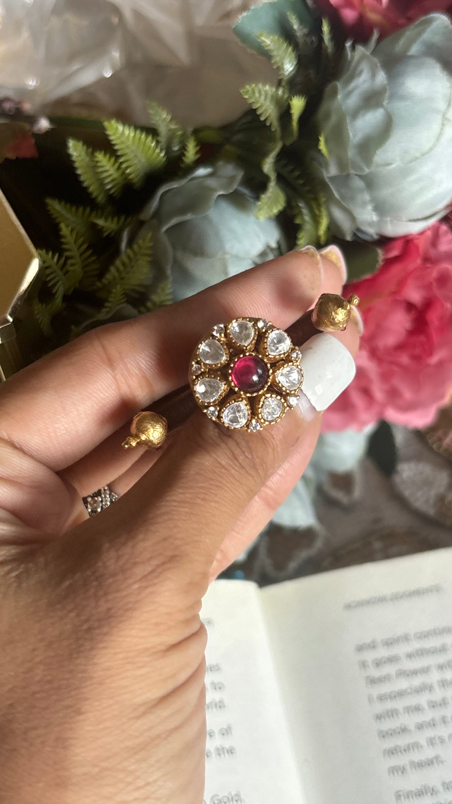 Peacock ring